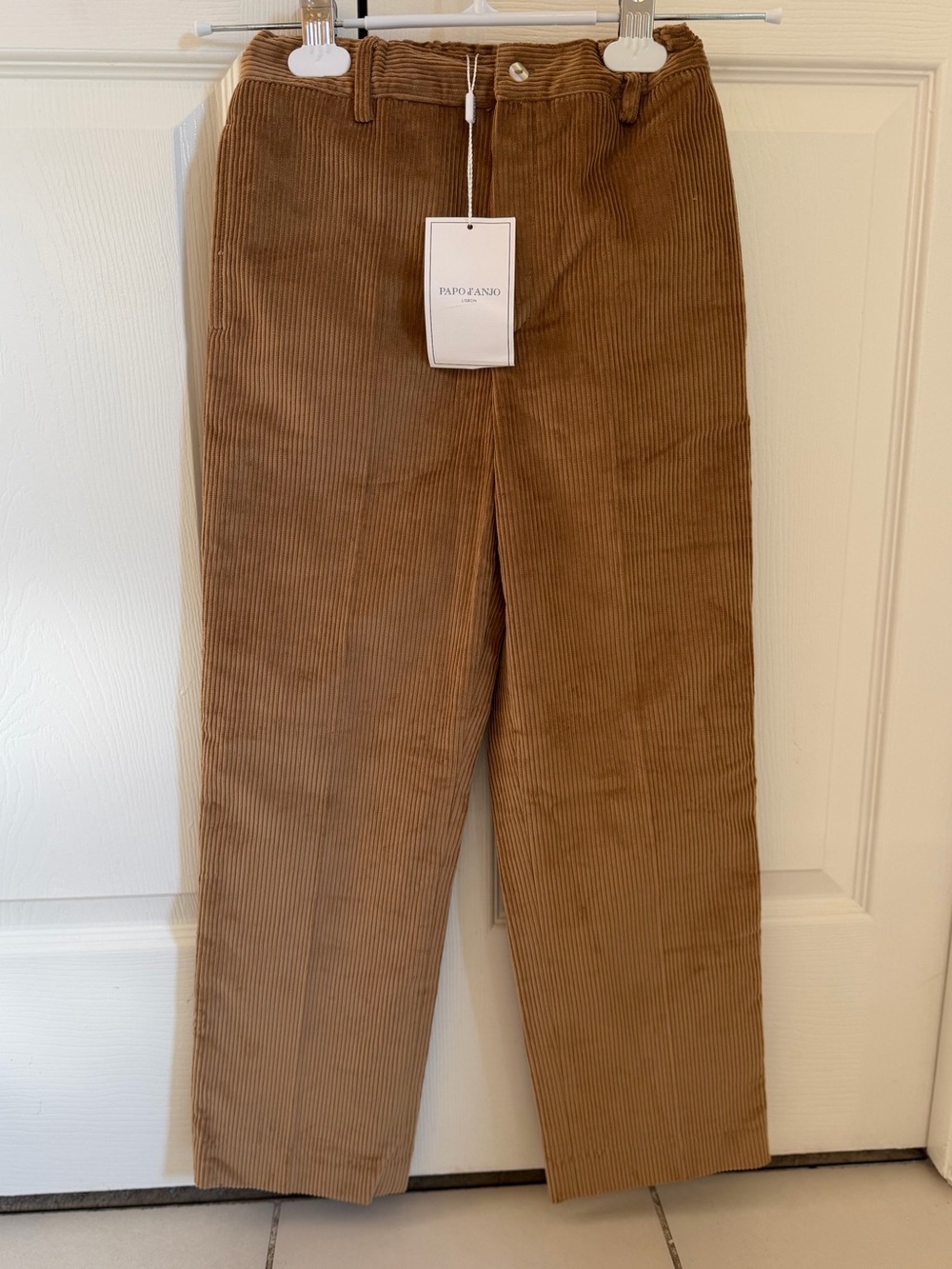 NET Papo d'Anjo Lisbon Boys Brown Corduroy Pants size 10